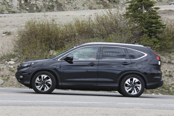 2016 Honda CR-V facelift side profile