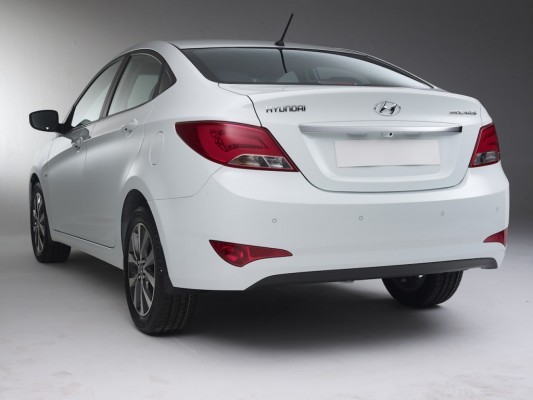 Hyundai Verna faceluft rear