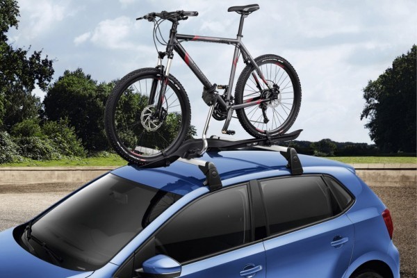 VW Polo facelift bicycle carries