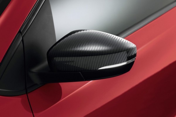 VW Polo facelift carbon wing mirror cap