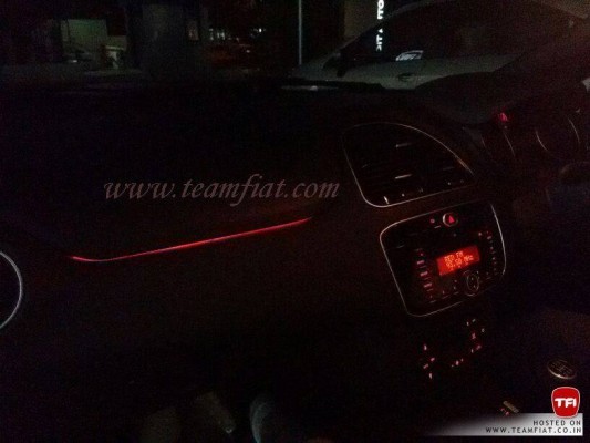 2014 Fiat Punto facelift with Ambient lighting