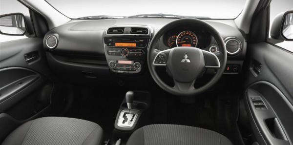 Mitsubishi Mirage sedan interiors