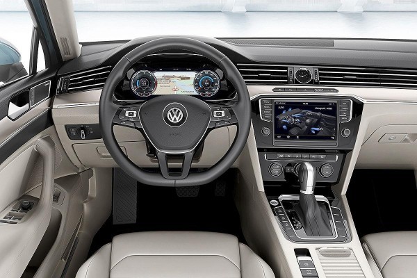 New Volkswagen Passat interiors