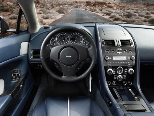 Aston Martin car interior