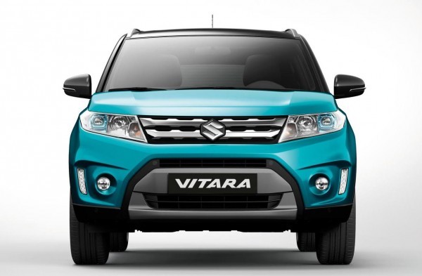 Suzuki Vitara compact SUV front grille and headlamps