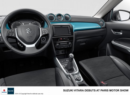 Suzuki Vitara compact SUV interiors