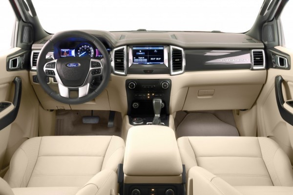 New 2015 Ford Endeavour interiors