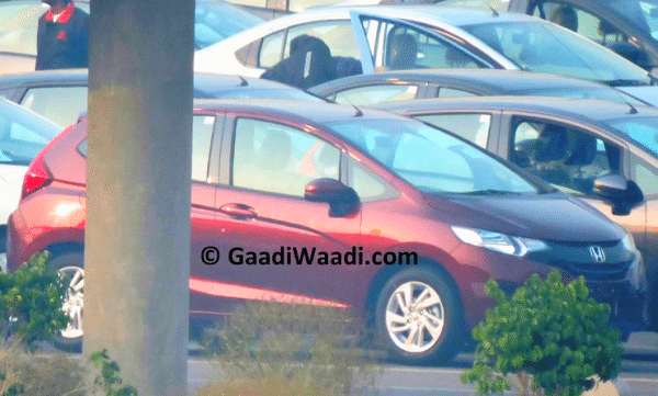 New Honda Jazz spotted in India