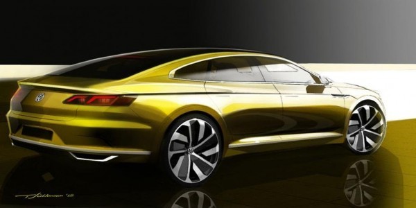 Volkswagen CC concept side