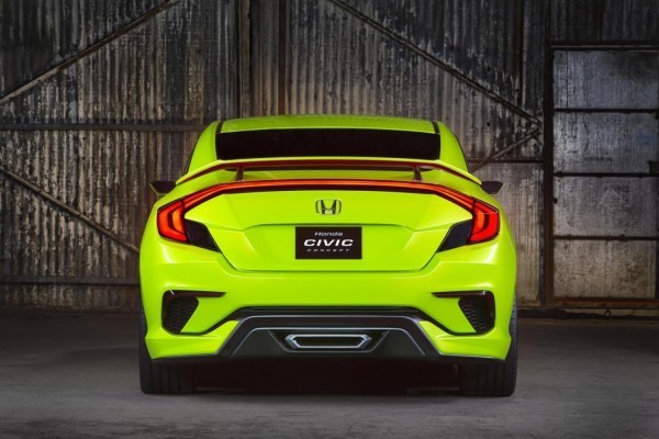 2016 Honda Civic concept rear
