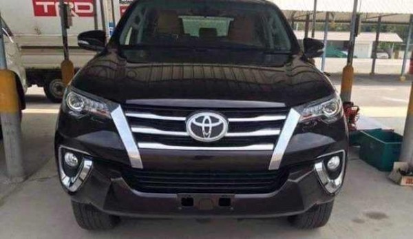 Toyota Fortuner New Model front fascia