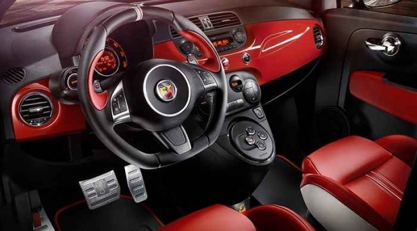 Fiat Abarth 595 interior