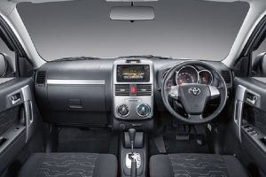 Toyota Rush India interior
