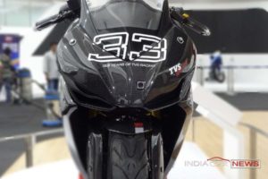 TVS Apache RTR 300 front