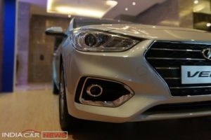 2017 Hyundai Verna India headlamp