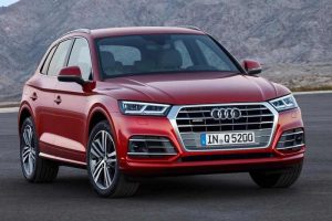 New Audi Q5 Front View