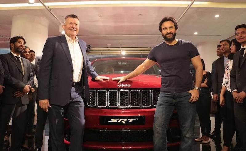 Saif Ali Khan's new Jeep Cherokee 
