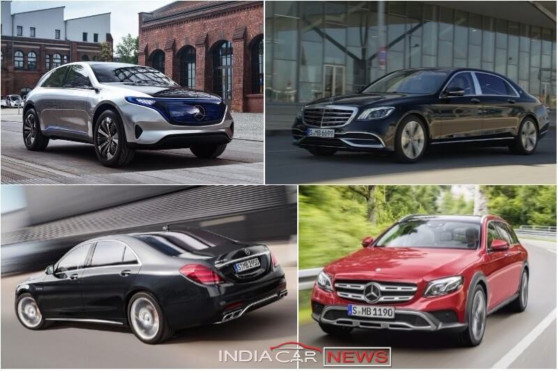 Mercedes Cars At Auto Expo 2018