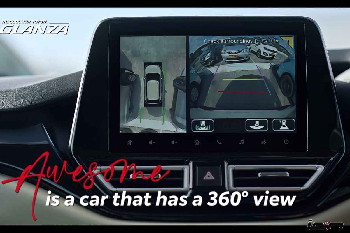 2022 Toyota Glanza 360 degree camera