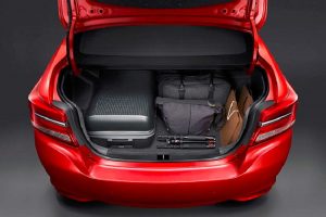 2017 Toyota Vios boot space