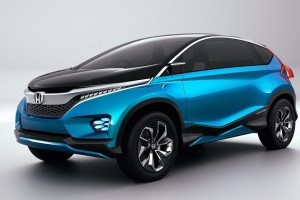 Honda Compact SUV Concept front side picture