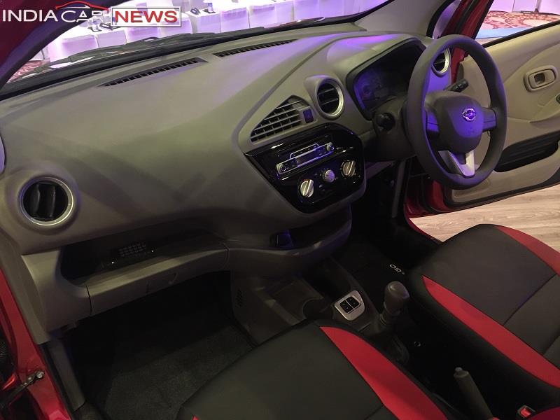 Datsun redi-GO red interior