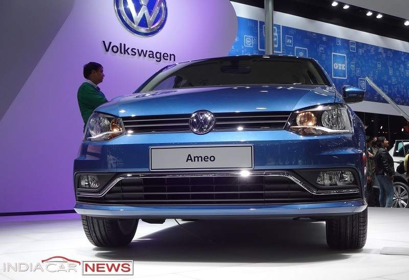 Volkswagen Ameo front fascia