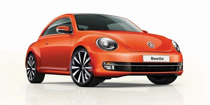 New Volkswagen Beetle India front