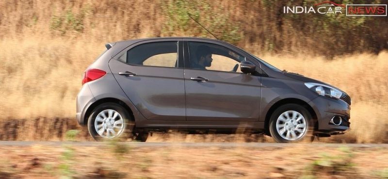 Tata Tiago side profile best cars in india under Rs 5 lakh