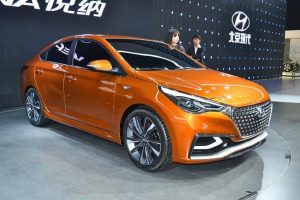 New Hyundai Verna 2017 front