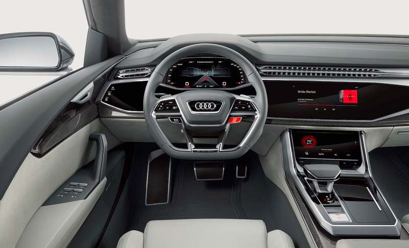 Audi Q8 SUV Concept interior