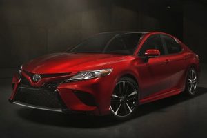 New Toyota Camry 2018 in red colour