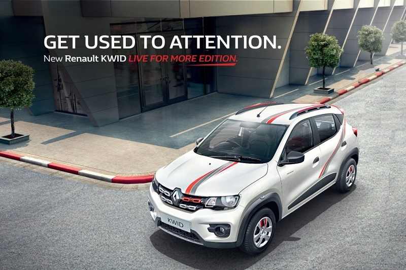 Renault Kwid Live For More Edition price