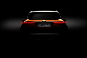 Kia SP SUV Concept Teaser Rear
