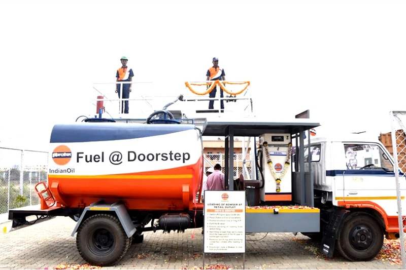 Indian Oil Corporation Fuel Home Delivery