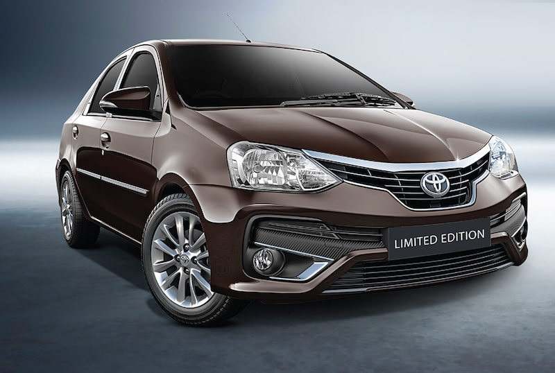 Toyota Platinum Etios Limited Edition Price In India