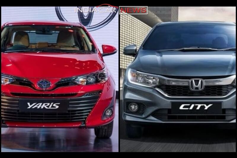  Toyota Yaris Vs Honda City: precio, especificaciones, kilometraje, características, dimensiones