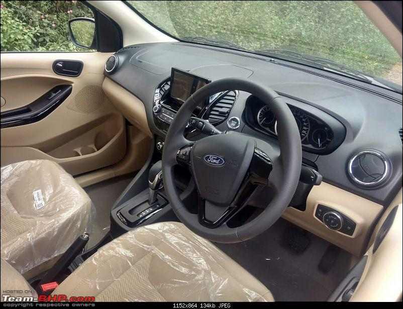 Ford Aspire Facelift Interior