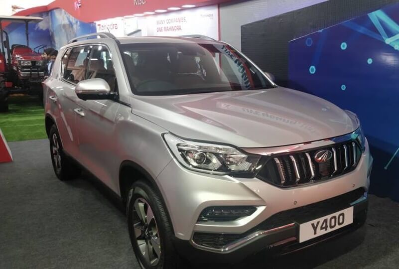 Image result for Mahindra Y400 SUV is based on second-gen SsangYong Rexton, launch on October 9
