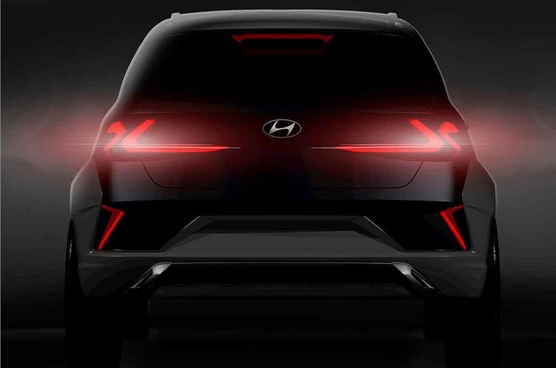 Hyundai Saga SUV Concept Teaser rear