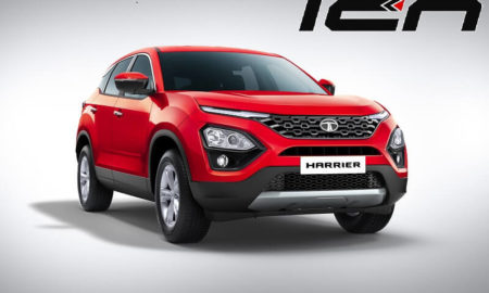 Tata Harrier in Red