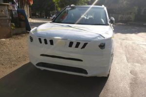 Mahindra S201 Front Spied