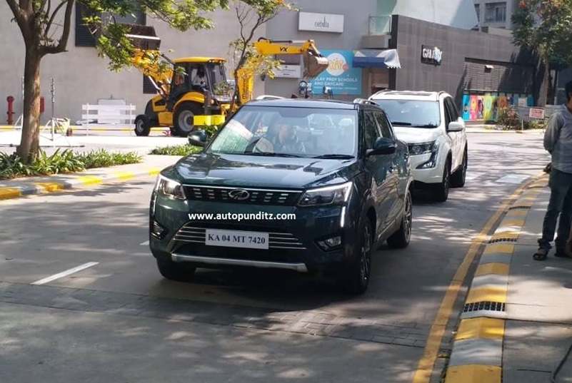 Mahindra XUV300 Spied TVC front