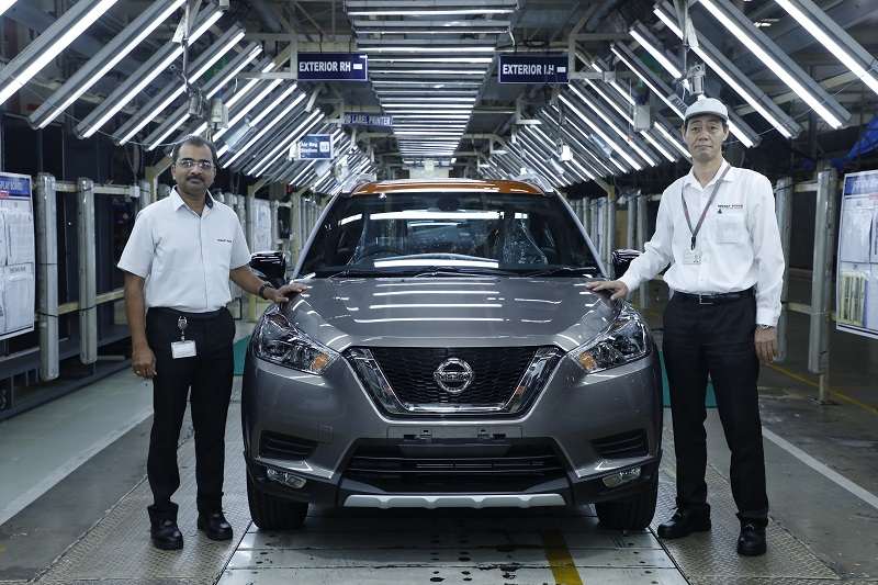 Nissan Kicks Production Begins