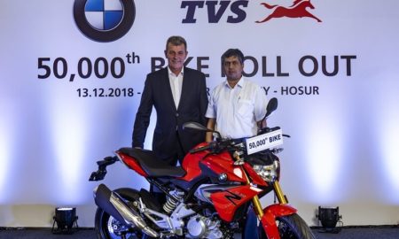 TVS Rolls Out 50K BMW