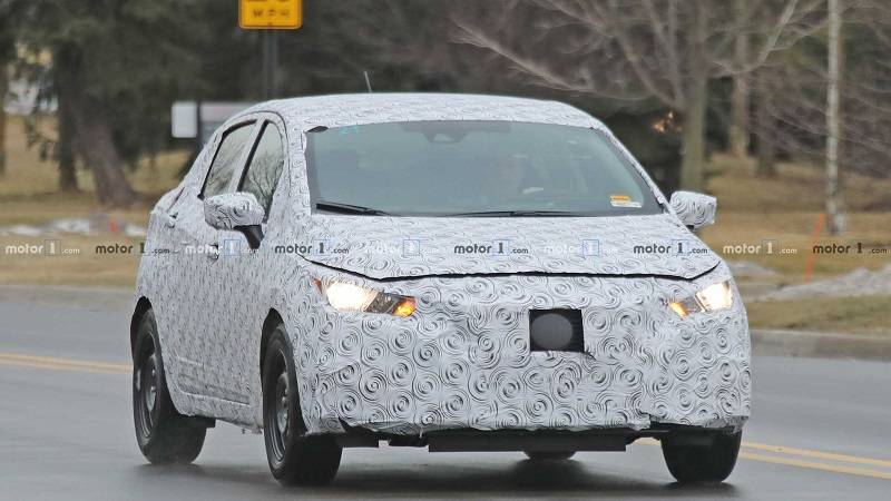 2020 Nissan Sunny spied