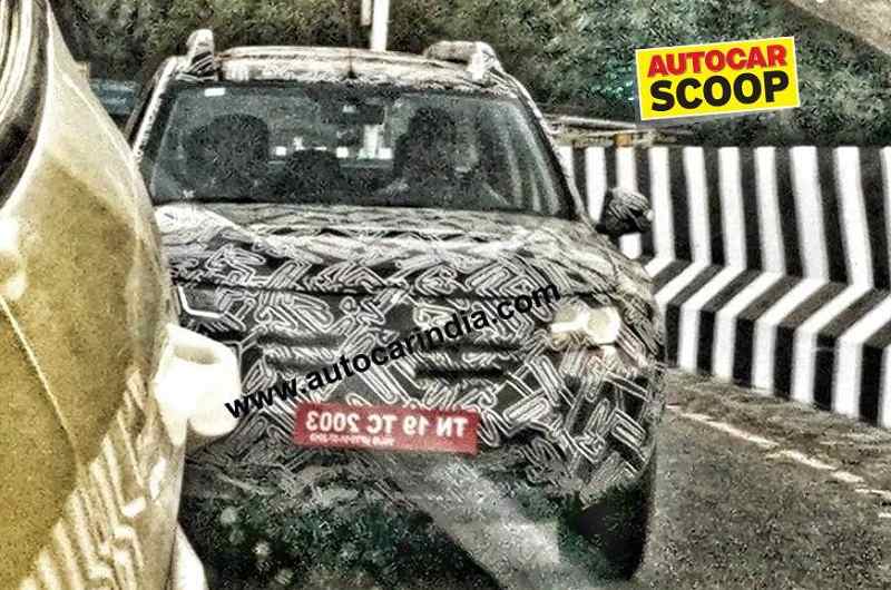New Duster Spied-