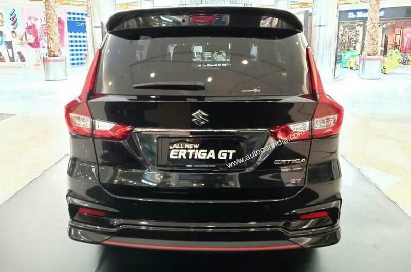 Suzuki Ertiga GT revealed Rear