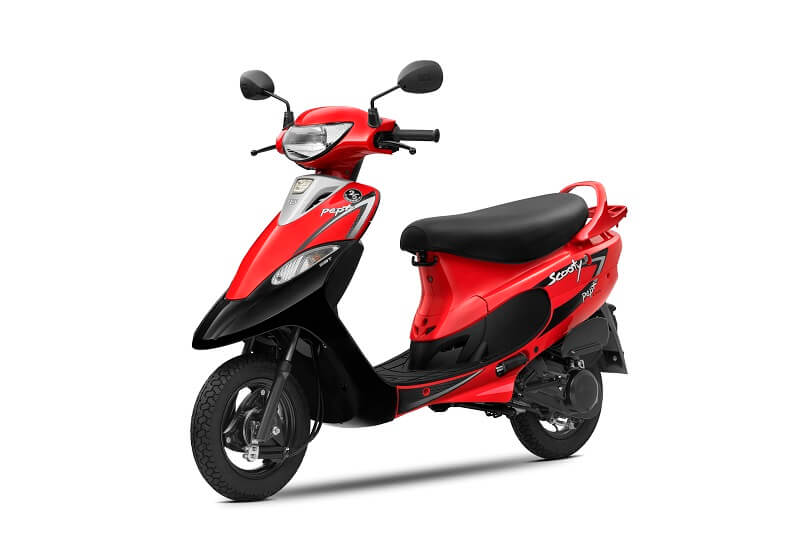 TVS Scooty_Red