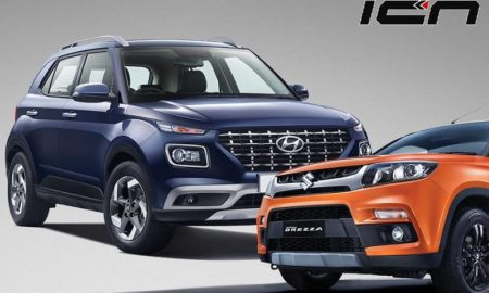 Hyundai Venue Vs Maruti Vitara Brezza